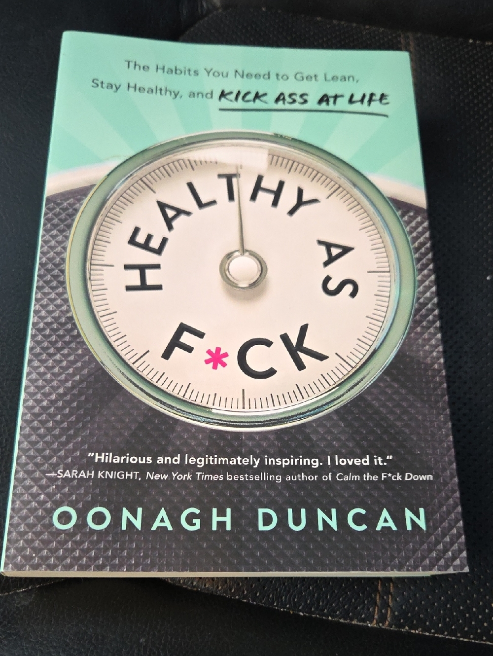Oonagh Duncan "Healthy as F*ck" Teal Book